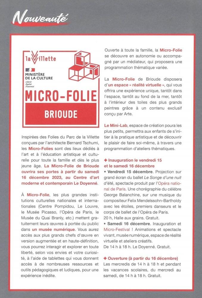 Micro-Folie Brioude