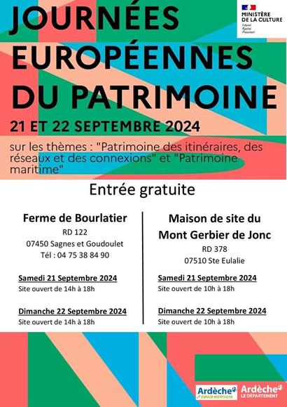 Journées européennes du patrimoine Journées européennes du patrimoine